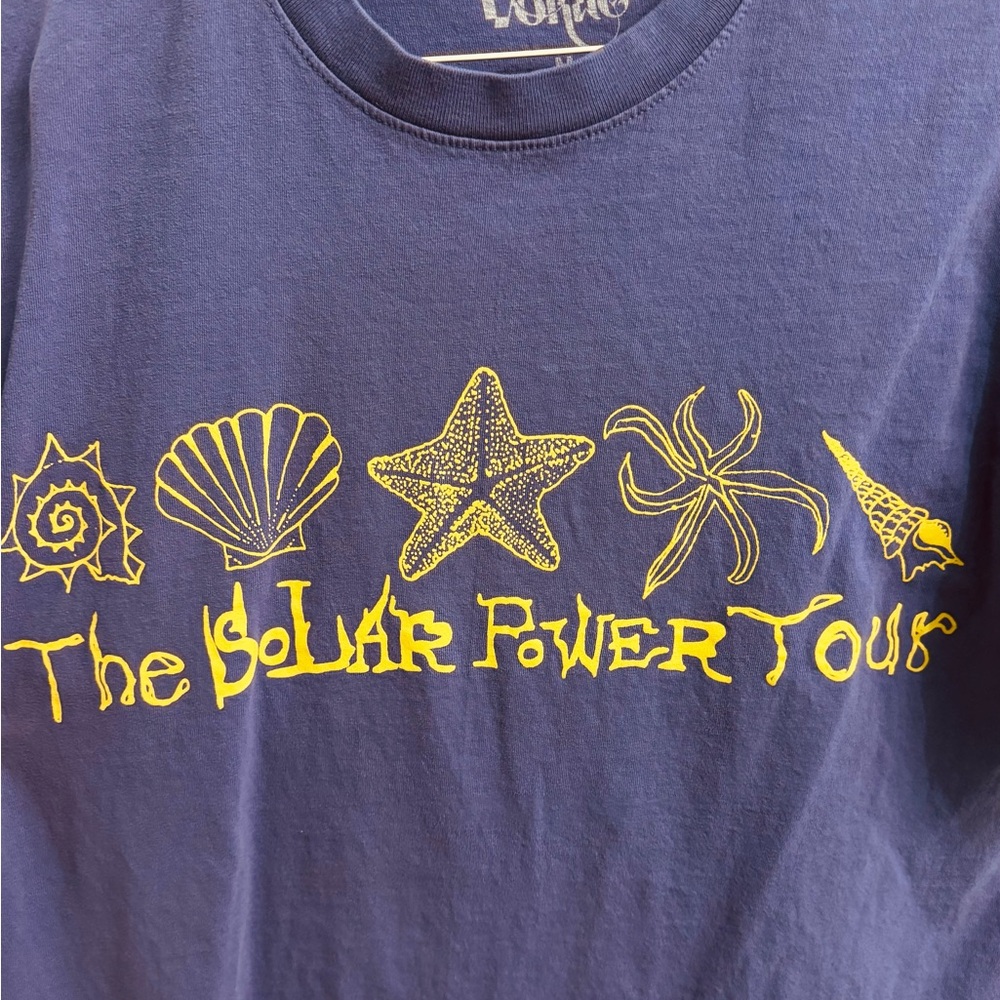 Lorde Solar Power 2022 Tour Concert Merch